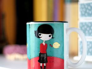 Preview wallpaper cup, drawing, design, dishes