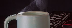 Preview wallpaper cup, drink, steam, hot