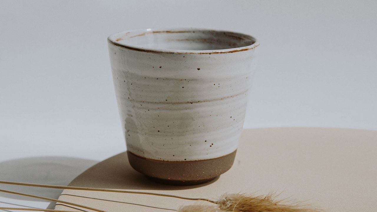 Wallpaper cup, ears, aesthetics, minimalism