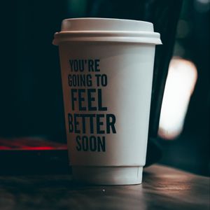 Preview wallpaper cup, inscription, motivation, words, text