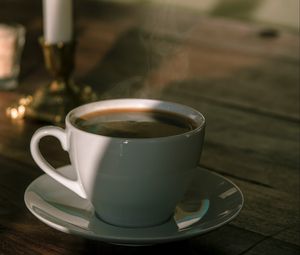 Preview wallpaper cup, steam, drink, tea