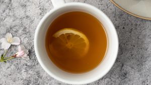 Preview wallpaper cup, tea, cookies