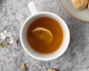 Preview wallpaper cup, tea, cookies