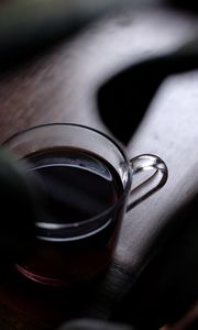 Preview wallpaper cup, tea, drink, dark