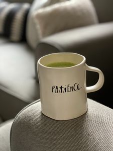 Preview wallpaper cup, tea, drink, words, inscription