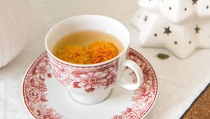 Preview wallpaper cup, tea, drink, flowers