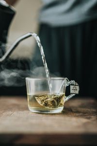 Preview wallpaper cup, tea, steam, spray, water