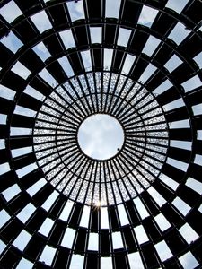 Preview wallpaper cupola, architecture, construction, glass, sky