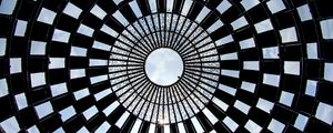 Preview wallpaper cupola, architecture, construction, glass, sky