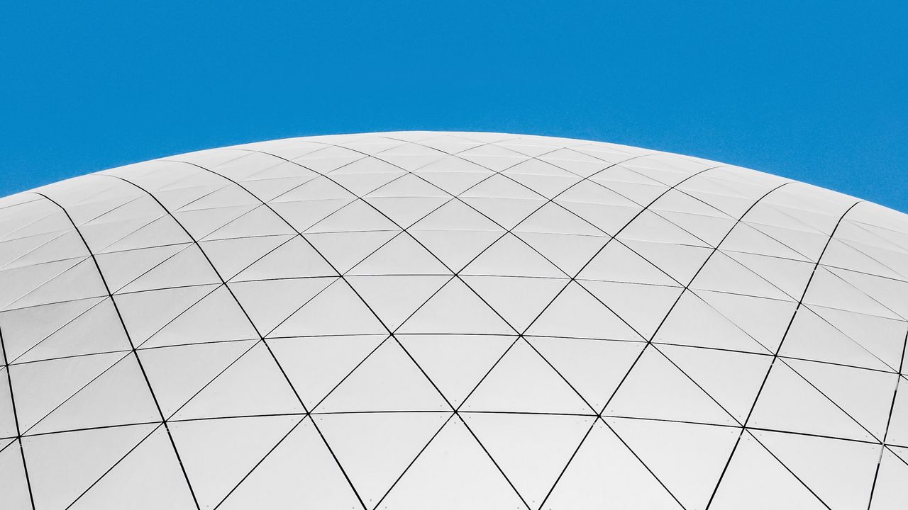 Wallpaper cupola, building, surface, sky hd, picture, image