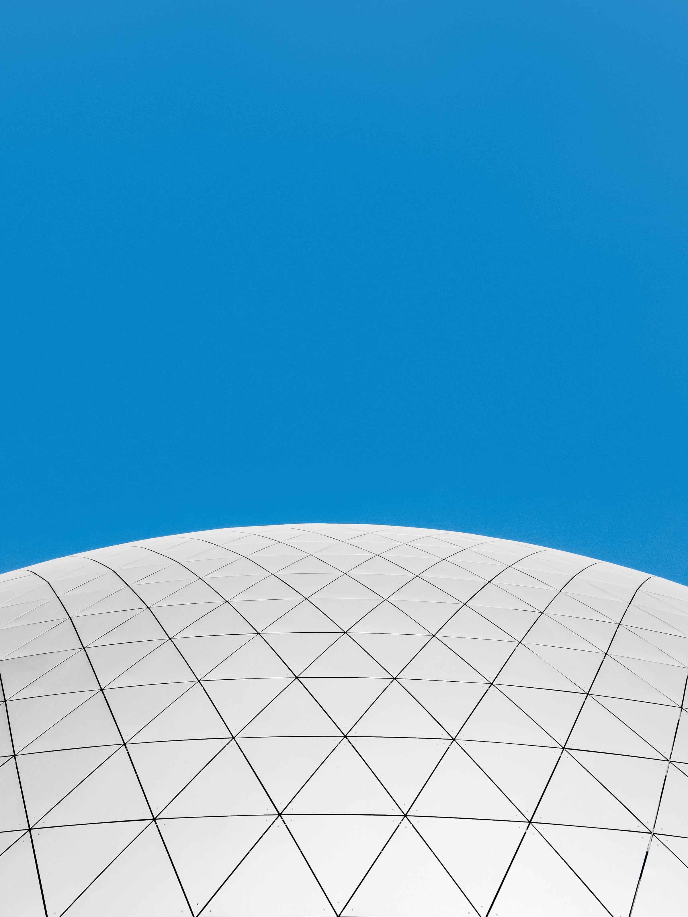 Download wallpaper 2400x3199 cupola, building, surface, sky hd background