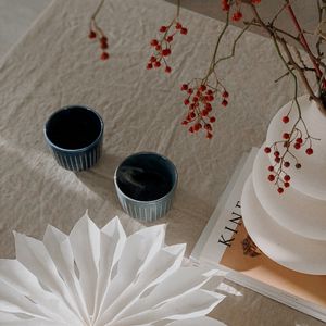 Preview wallpaper cups, branch, berries, decor, aesthetics