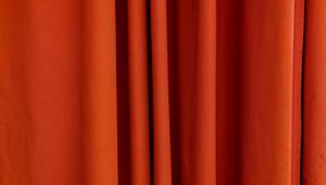 Preview wallpaper curtain, fabric, orange, texture