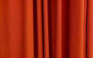Preview wallpaper curtain, fabric, orange, texture