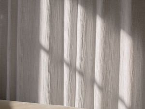 Preview wallpaper curtain, folds, shadow, white