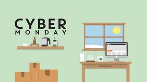 Preview wallpaper cyber monday, cyber monday 2014, purchase, online