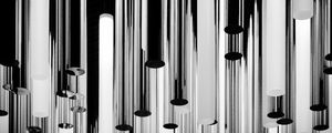 Preview wallpaper cylinders, light, bw