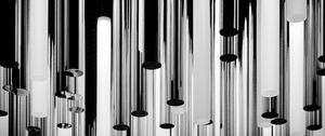 Preview wallpaper cylinders, light, bw