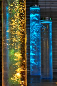 Preview wallpaper cylinders, liquid, glow