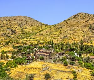 Preview wallpaper cyprus, village, mountains, buildings