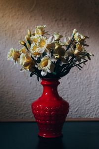 Preview wallpaper daffodils, bouquet, vase