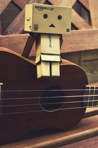 Preview wallpaper danboard, guitar, sitting, mood