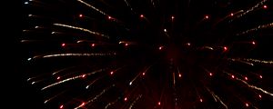 Preview wallpaper darkness, sparks, fireworks, holiday