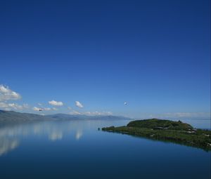 Preview wallpaper day of lake sevan, sevan, armenia, lake, august