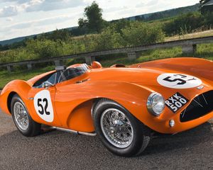 Preview wallpaper db3s, aston martin, 1953, front view