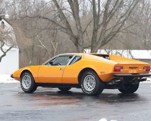 Preview wallpaper de tomaso, pantera, cars, orange