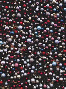 Preview wallpaper decoration, balls, new year, christmas, holiday
