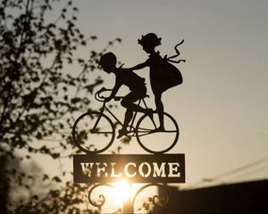 Preview wallpaper decoration, bike, welcome, light