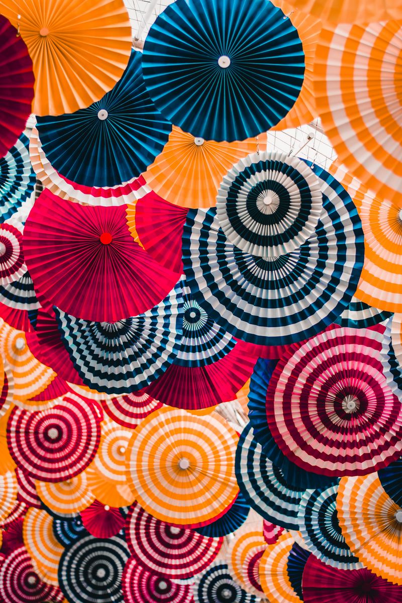 800x1200 Wallpaper decoration, circles, colorful, bright