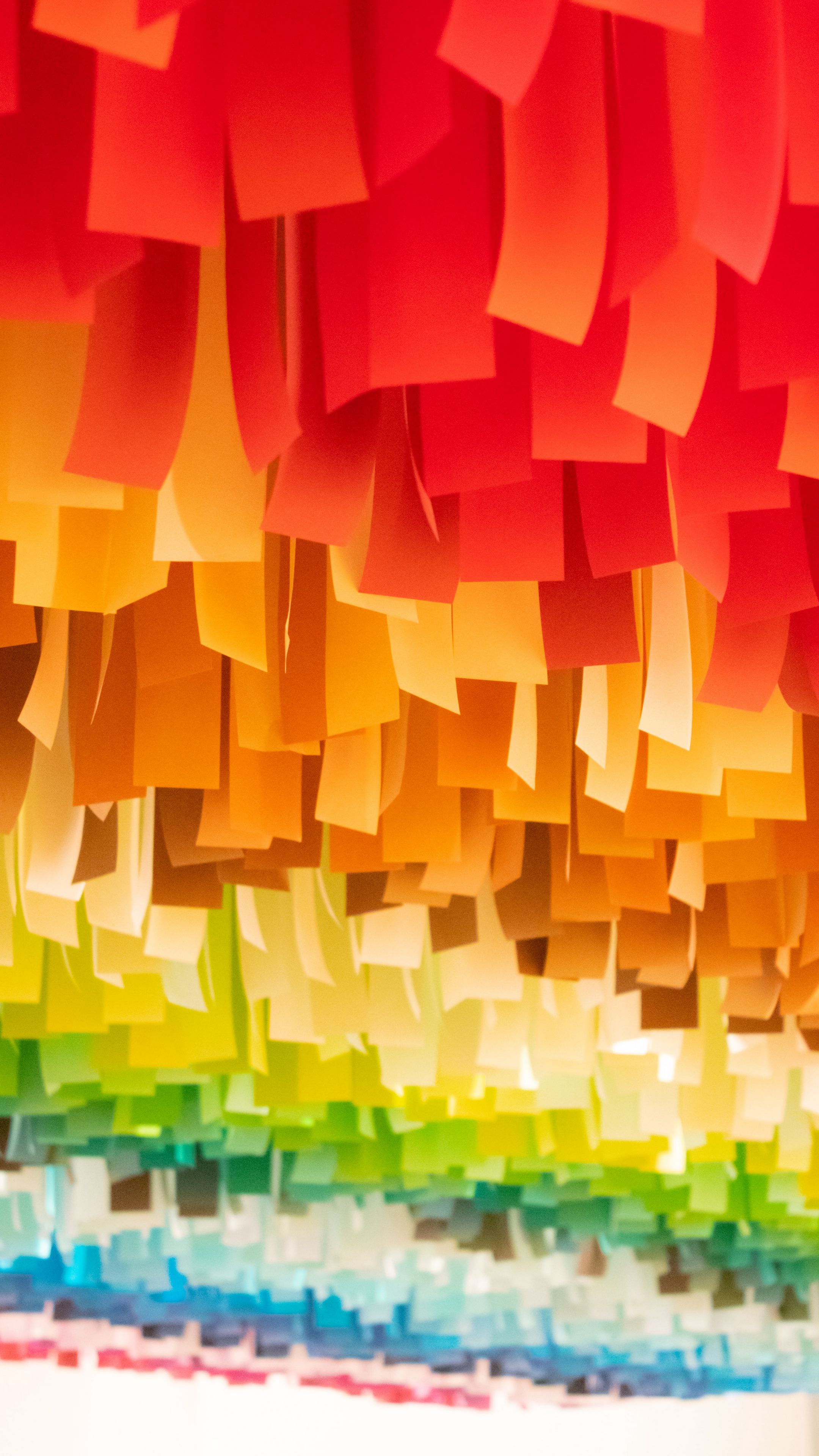 2160x3840 Wallpaper decoration, paper, colorful
