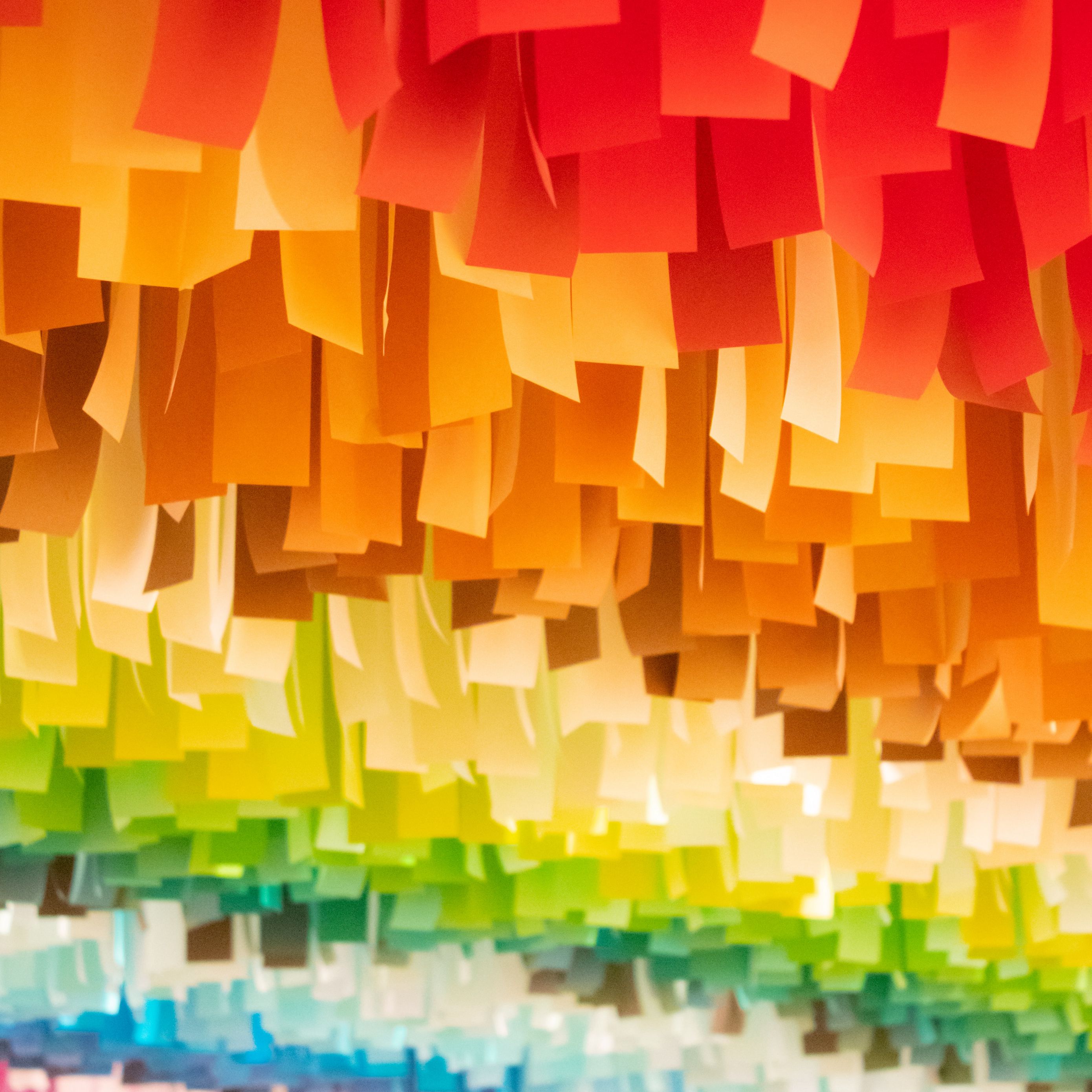 2780x2780 Wallpaper decoration, paper, colorful