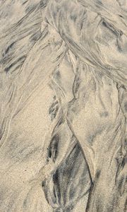Preview wallpaper desert, aerial view, sand, surface