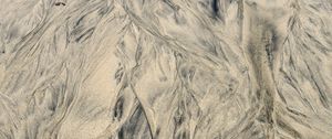 Preview wallpaper desert, aerial view, sand, surface