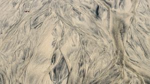 Preview wallpaper desert, aerial view, sand, surface