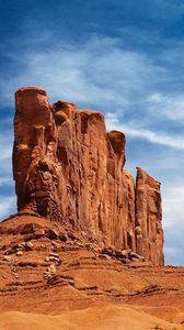 Preview wallpaper desert, canyon, height, sky