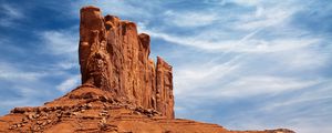 Preview wallpaper desert, canyon, height, sky