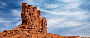 Preview wallpaper desert, canyon, height, sky