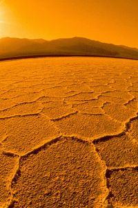 Preview wallpaper desert, drought, sun, heat, day, earth