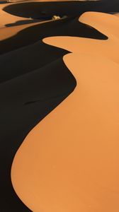 Preview wallpaper desert, dune, sand, relief