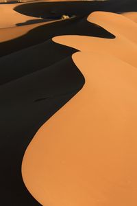 Preview wallpaper desert, dune, sand, relief