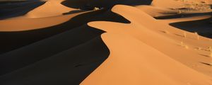 Preview wallpaper desert, dune, sand, relief