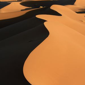 Preview wallpaper desert, dune, sand, relief