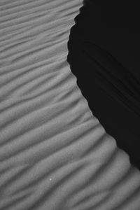 Preview wallpaper desert, dune, sand, black and white