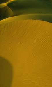 Preview wallpaper desert, dunes, dust, sand, hills