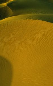 Preview wallpaper desert, dunes, dust, sand, hills