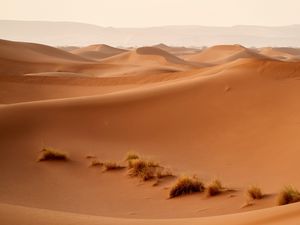 Preview wallpaper desert, dunes, hills, sand, nature